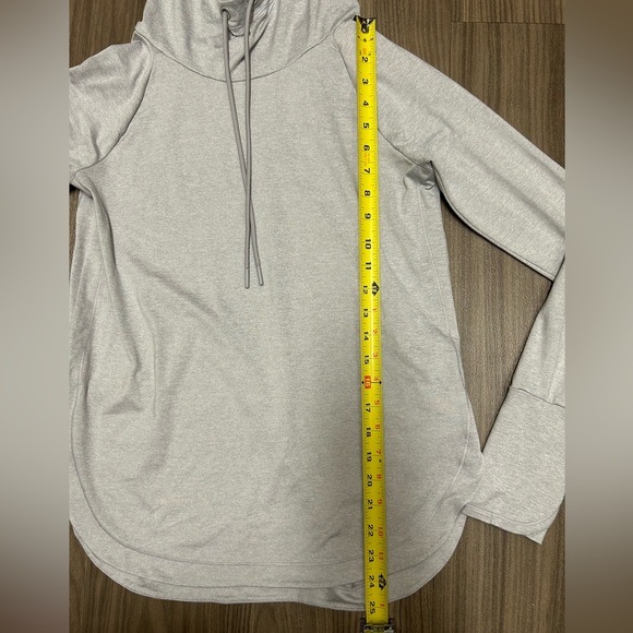 Athleta Uptempo Hoodie Sweatshirt in Norwegian Grey - Picture 9 of 12